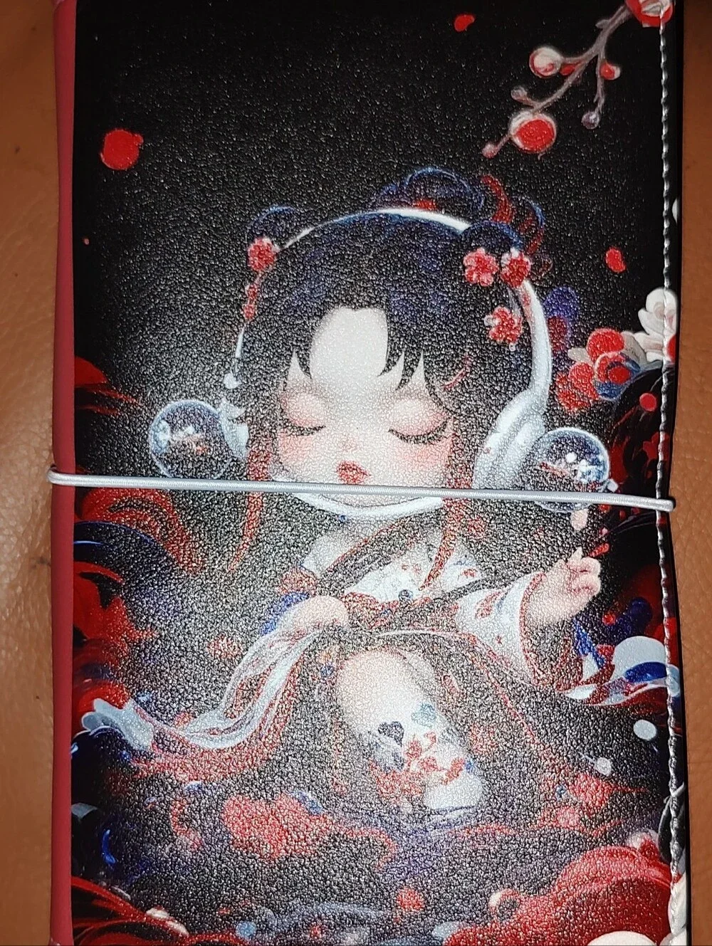 New! A6 Size Skull Panda Soft Cover PU Leather Notebook